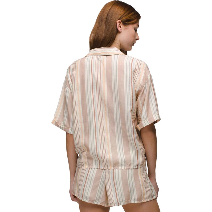 PrAna Iguala Top - Women's Clay Stripe