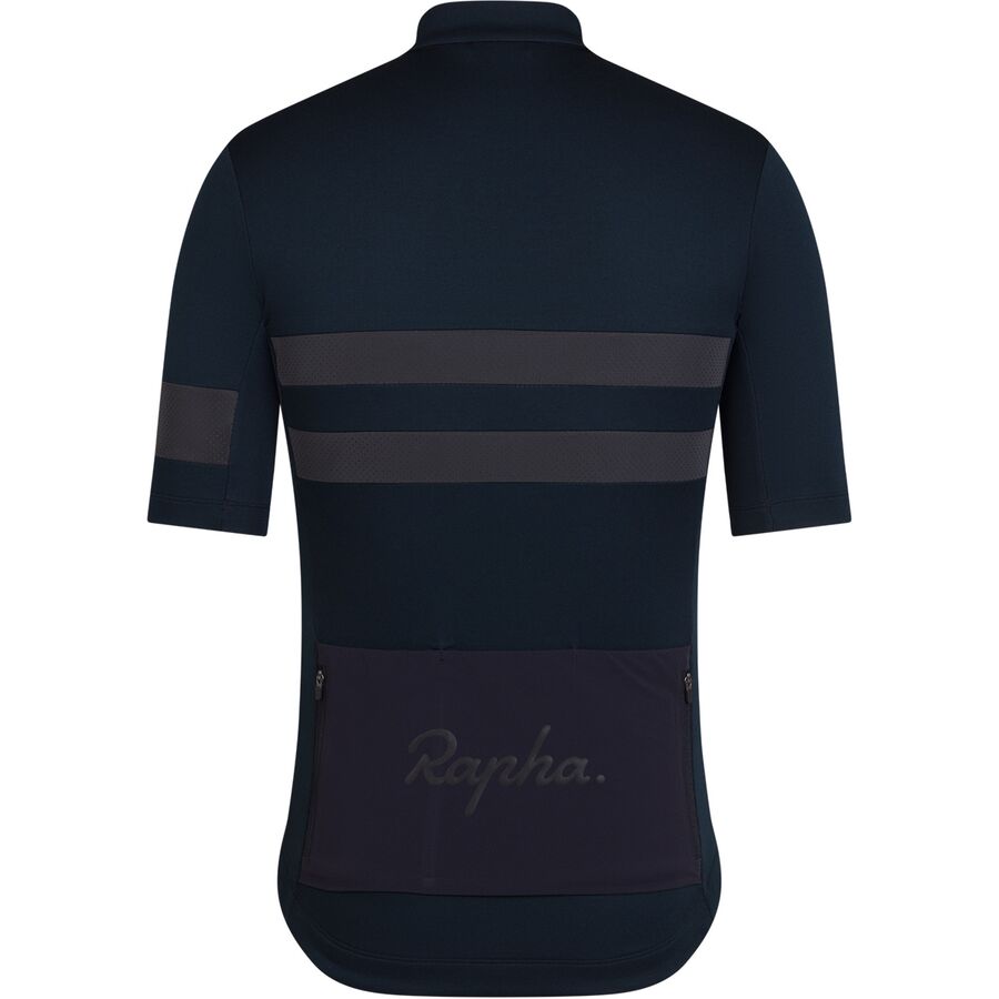 Rapha Brevet Jersey - Men's Black/Black