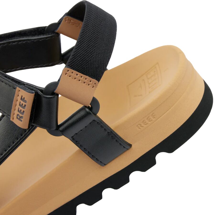 Reef Rem Hi Sandal - Girls' Black/Tan