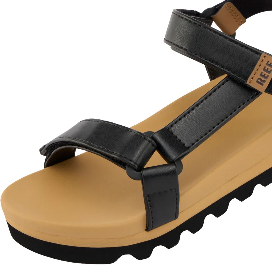Reef Rem Hi Sandal - Girls' Black/Tan