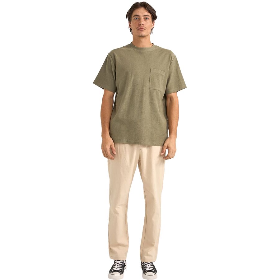 Rhythm Linen Jam Pant - Men's Bone
