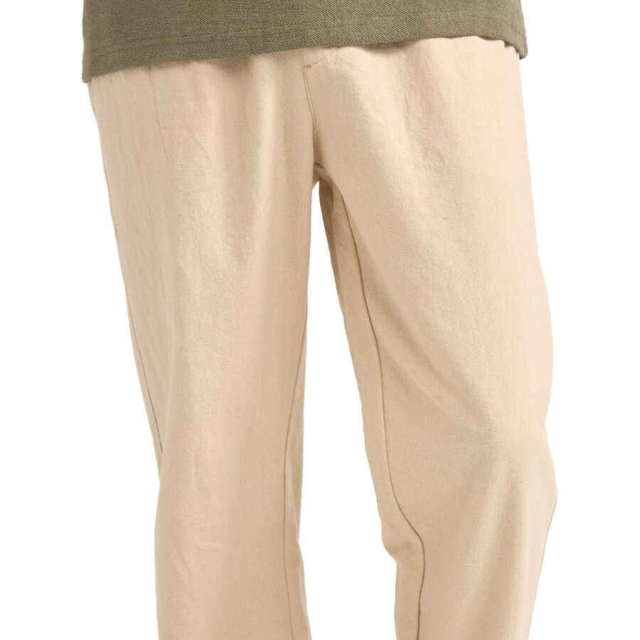 Rhythm Linen Jam Pant - Men's Bone