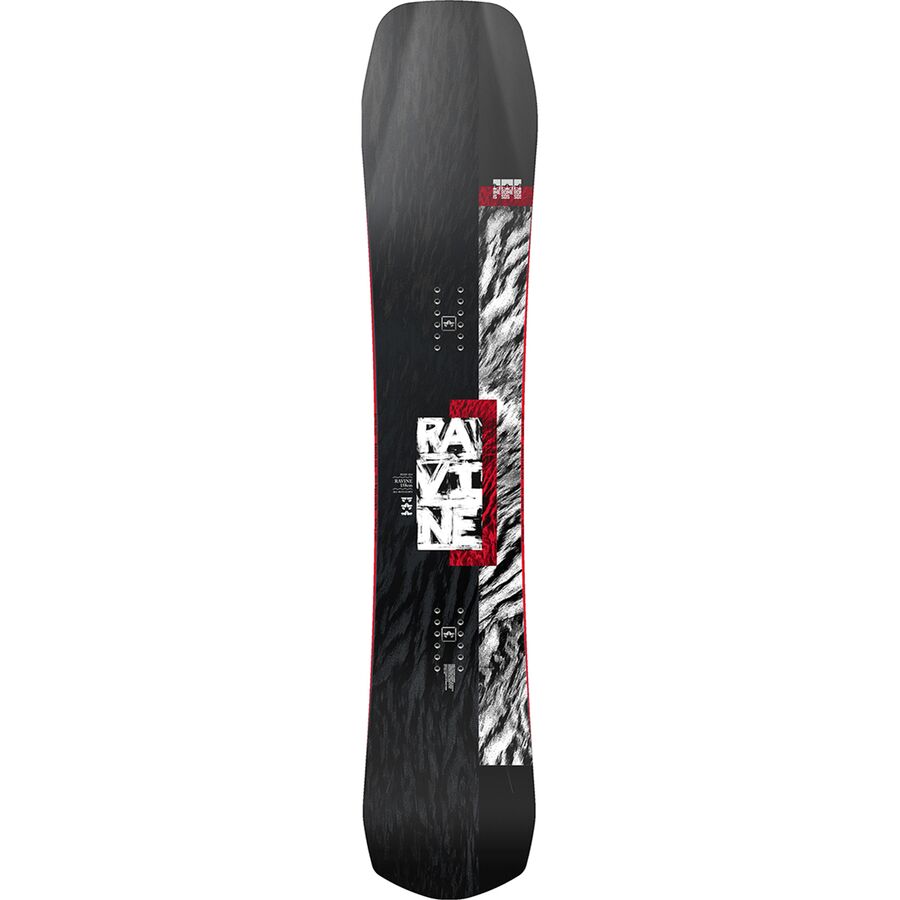 Rome Ravine Snowboard - 2024 Black
