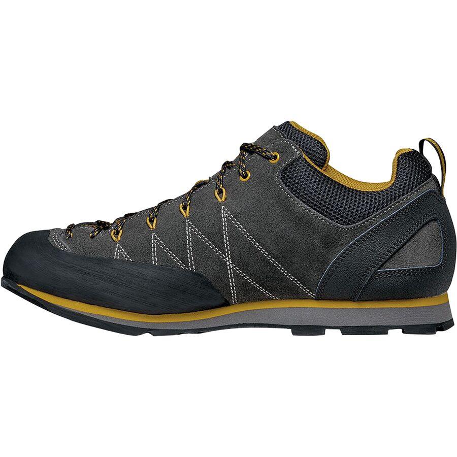 Scarpa Crux Shoe - Men's Shark/Mustard
