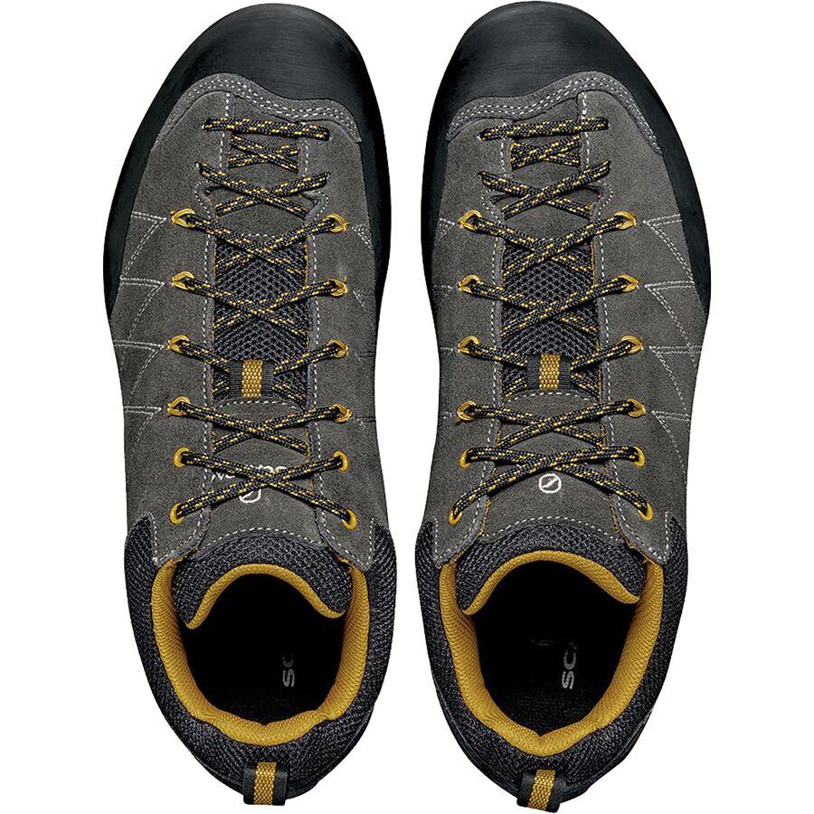 Scarpa Crux Shoe - Men's Shark/Mustard