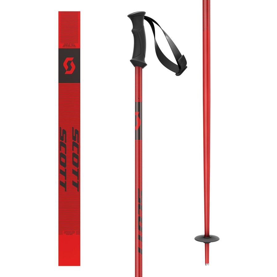 Scott 540 Pro Ski Poles 2025 Red