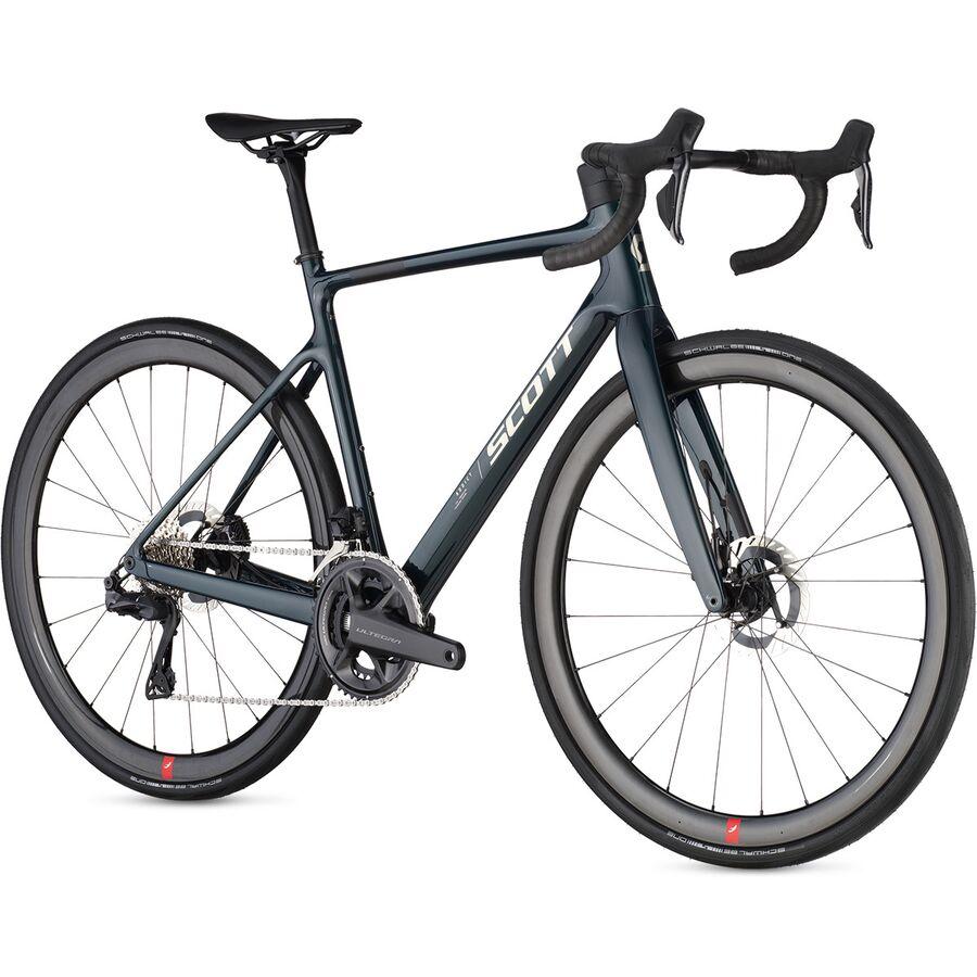 Scott Addict 20 Road Bike Carbon Green