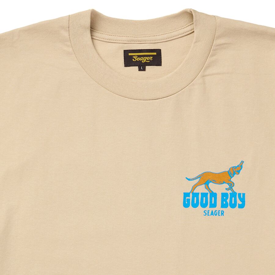 Seager Co. Good Boy T-Shirt - Men's Cream