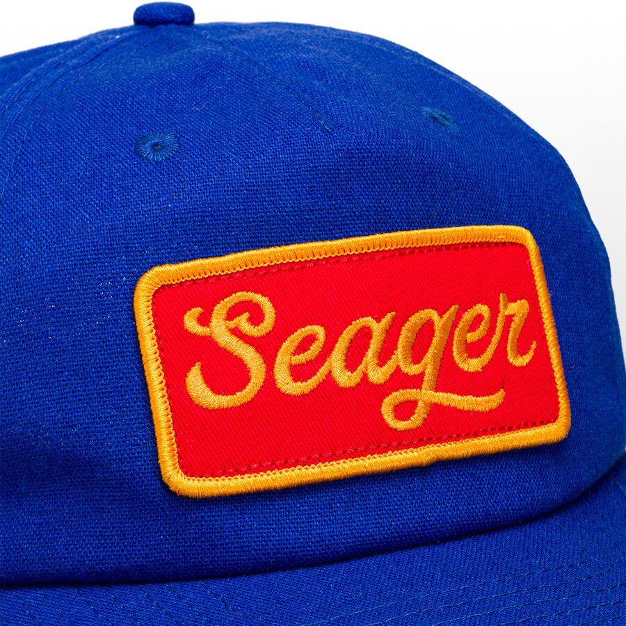 Seager Co. Uncle Bill Snapback Hat Blue