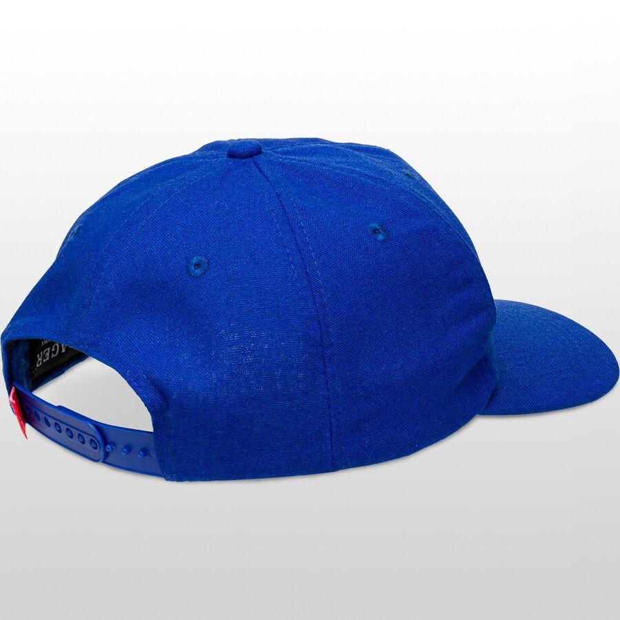 Seager Co. Uncle Bill Snapback Hat Blue