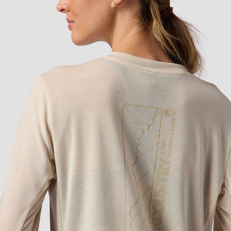 Backcountry Slickrock Drirelease Long-Sleeve Tech T-Shirt - Women's Fog