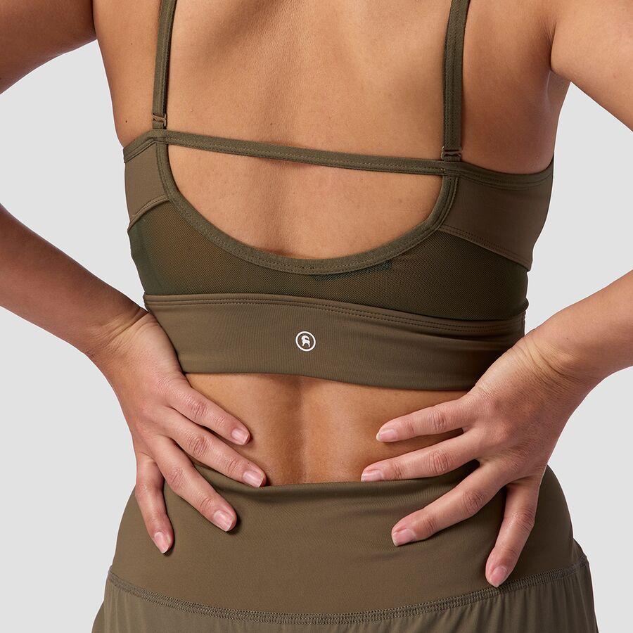 Backcountry Square Neck Bra Top - Women's Kalamata