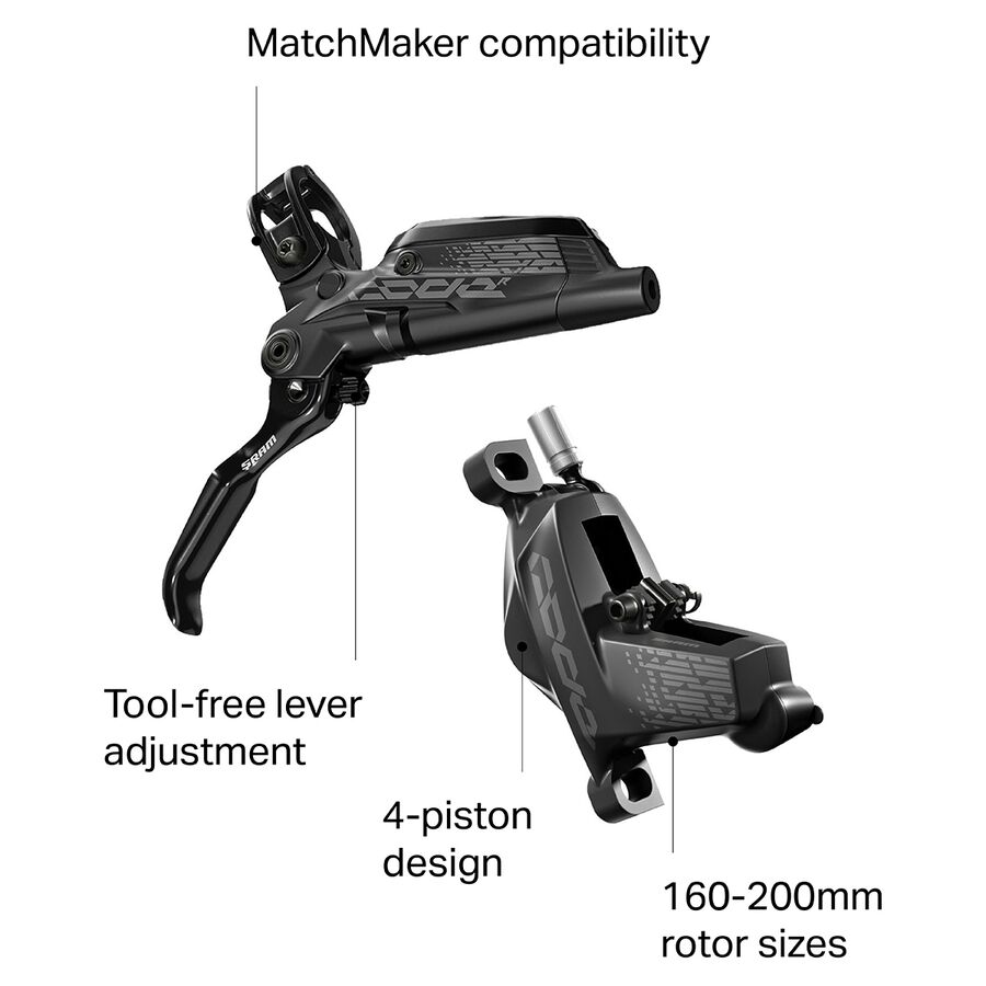 SRAM Code R Disc Brake Diffusion Black