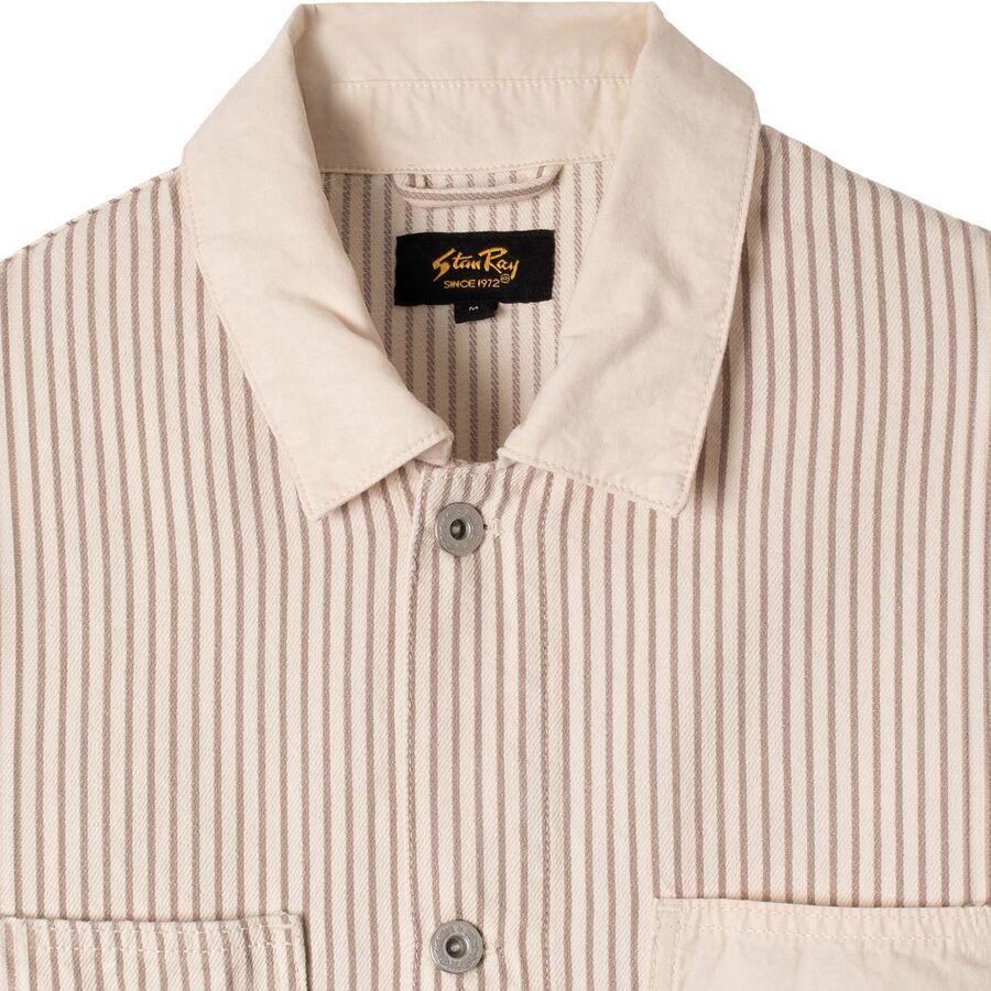 Stan Ray Coverall Jacket Hickory Mix