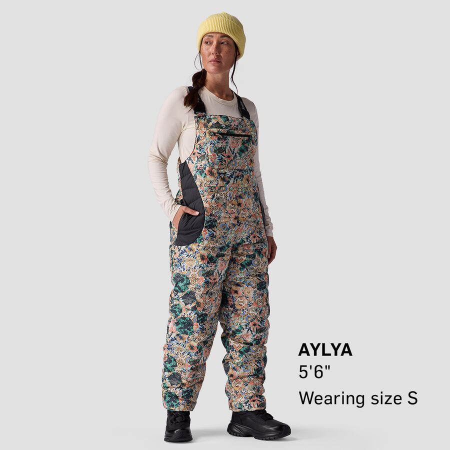 Backcountry Stansbury ALLIED Down Overall - Women's Multi Floral Print