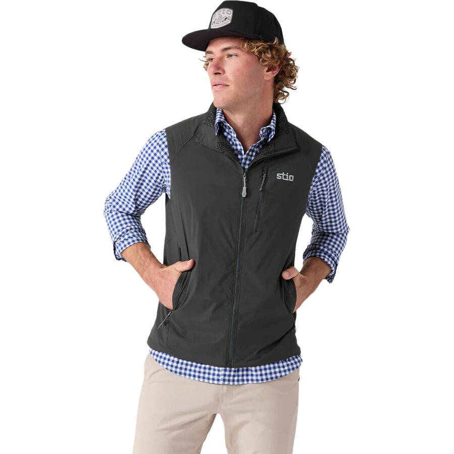 STIO Dawner Vest - Men's Boundary Black