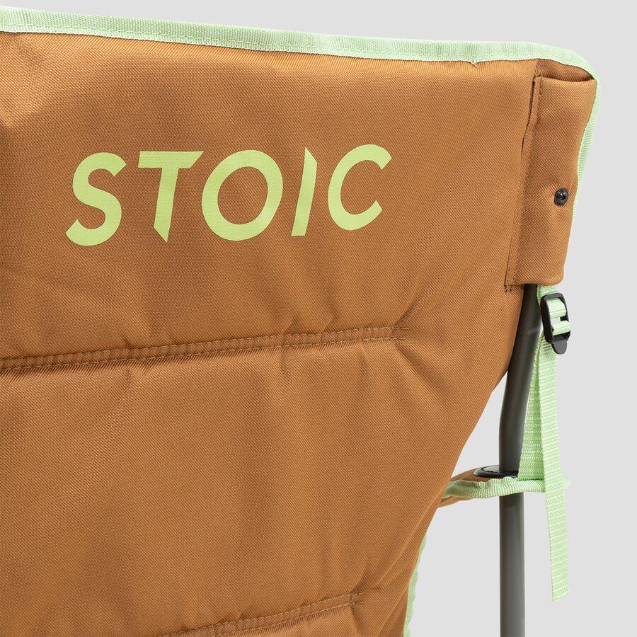 Stoic Duo Love Seat Brown Sugar