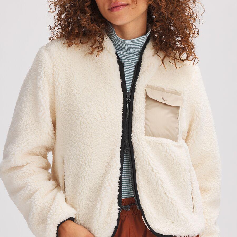 Stoic Sherpa Bomber - Women's Egret