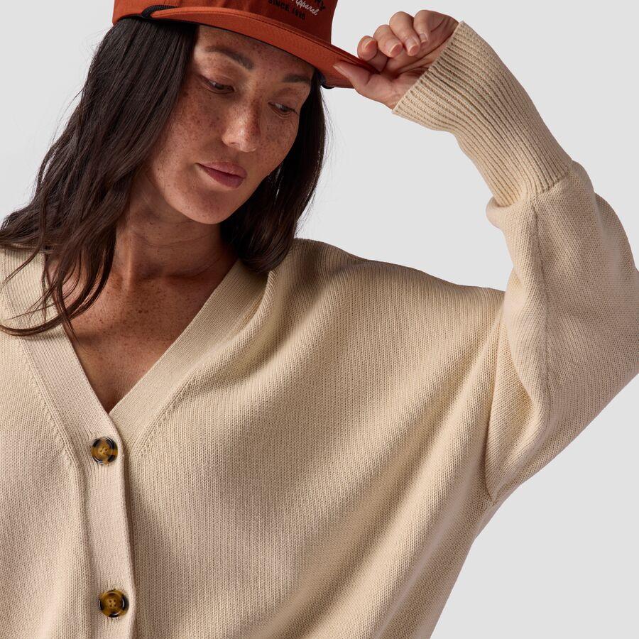 Stoic Slouchy Cardigan - Women's Angora