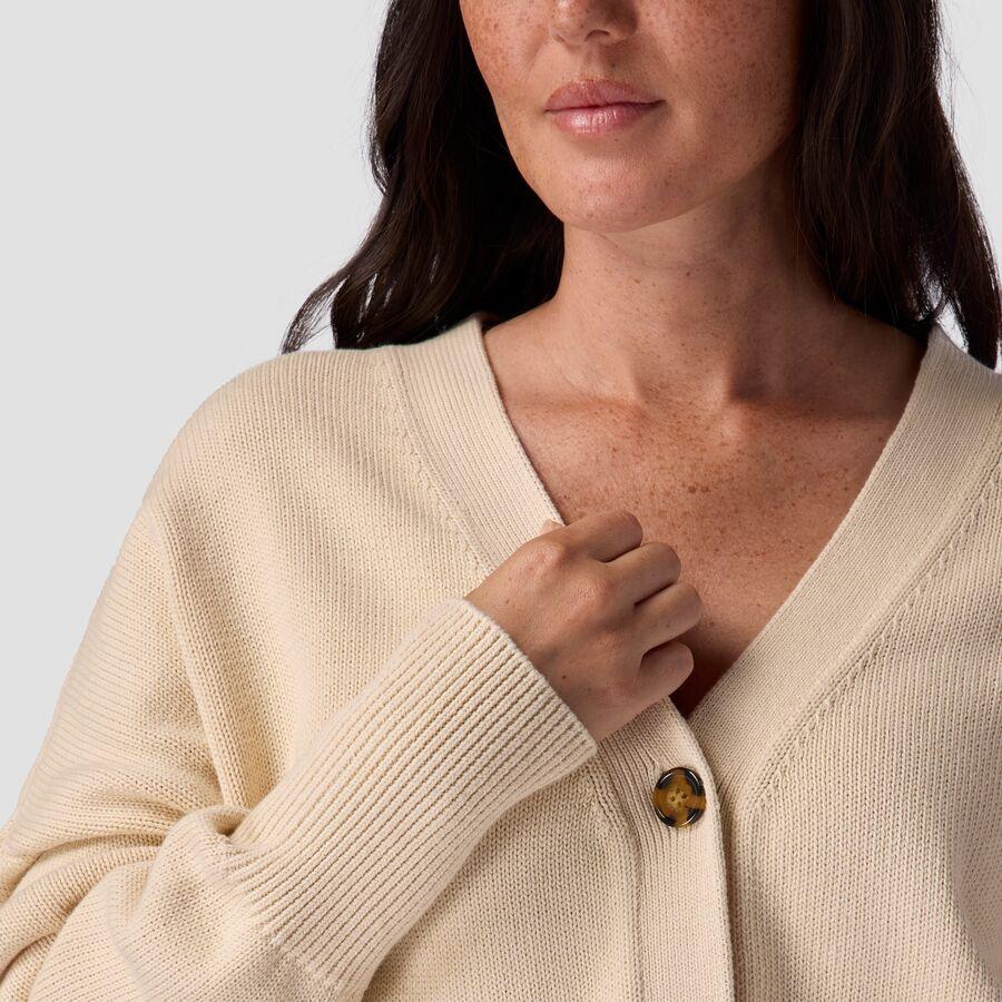 Stoic Slouchy Cardigan - Women's Angora