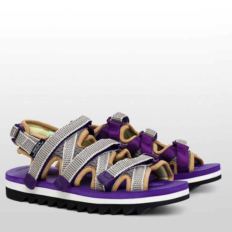Suicoke ZIP-AB Sandal Brown/Purple