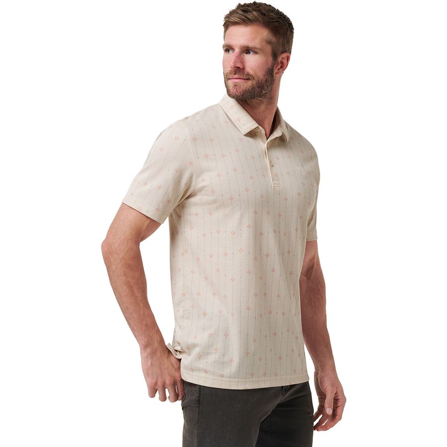 TravisMathew Deco Polo - Men's Moonbeam