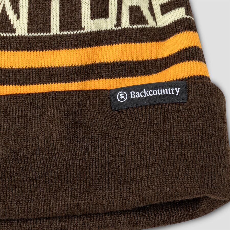 Backcountry VB Pom Beanie Dark Brown/Orange
