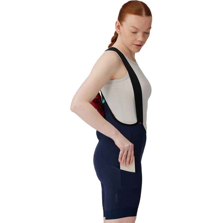 Velocio Utility Bib Short - Women's Navy