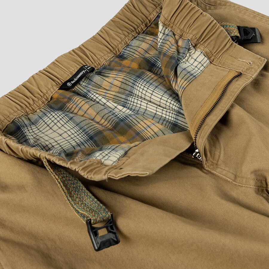 Backcountry Venture Daily Flannel Lined Pant - Men's Bistre