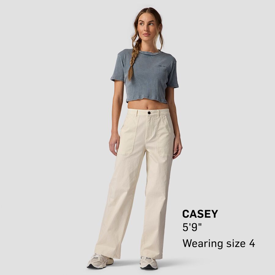 Backcountry Venture Wide Leg Pant - Women's Egret