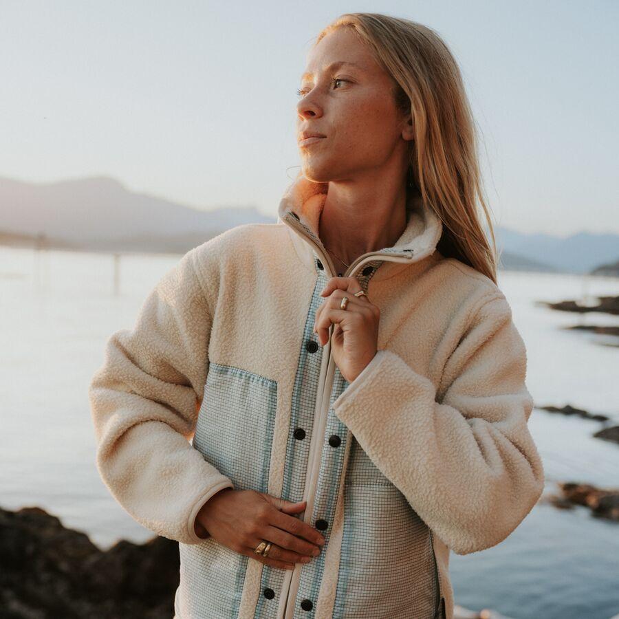 Backcountry Wander Pile-Fleece Jacket - Women's Fog