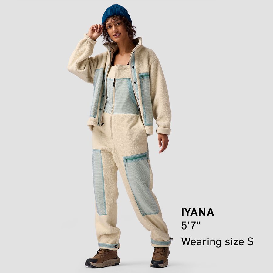 Backcountry Wander Pile-Fleece Jacket - Women's Fog