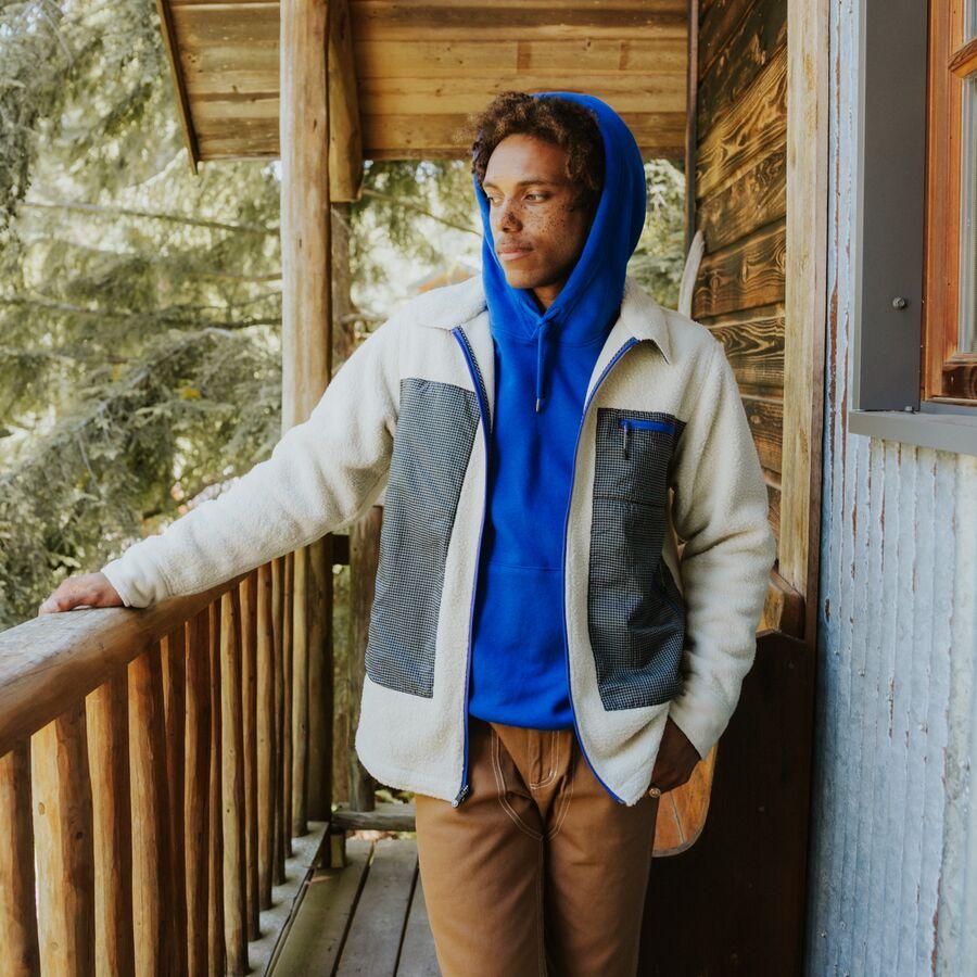 Backcountry Wander Pile-Fleece Shirt Jacket- Men's Fog