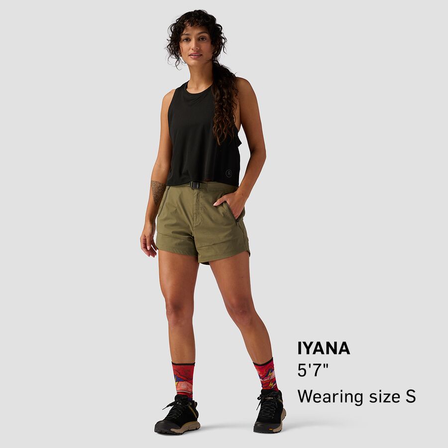 Backcountry Wasatch Ripstop 3.5in Short - Women's Kalamata