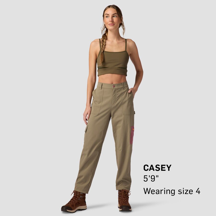Backcountry Wasatch Ripstop Cargo Pant - Women's Fallen Rock/Deco Rose