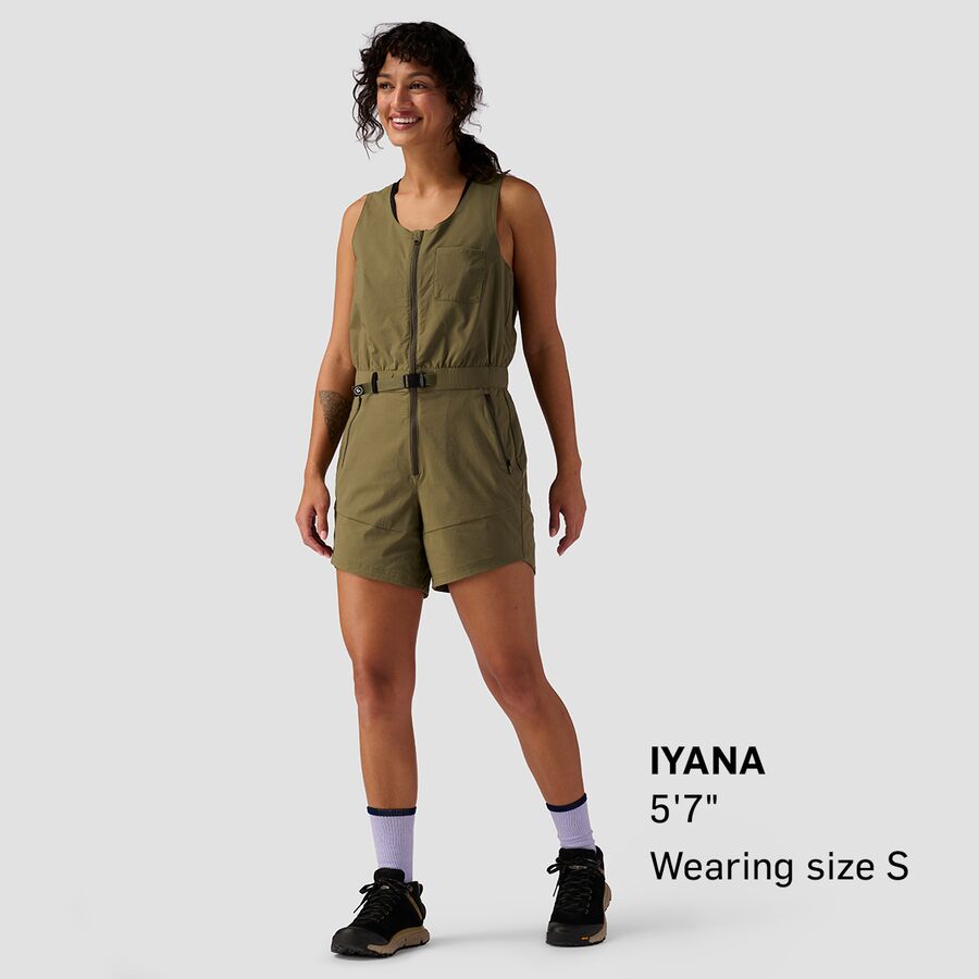 Backcountry Wasatch Ripstop Romper - Women's Kalamata