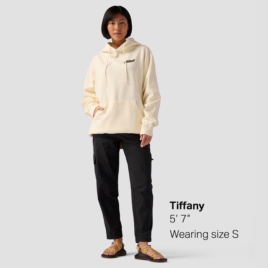 Backcountry Washington DC Poster Hoodie Vintage White