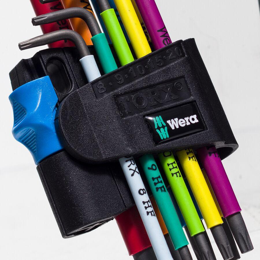 Wera TX HF L-Key 967/9 Torx Wrench Set