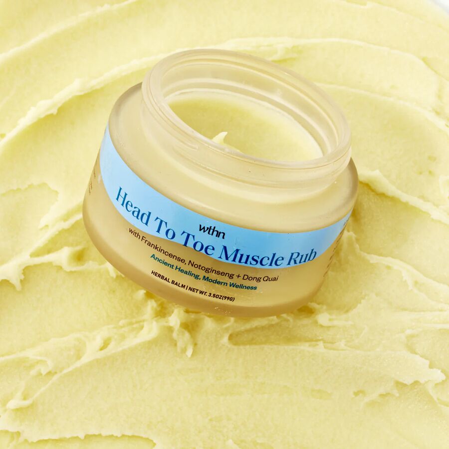 WTHN Head To Toe Muscle Rub Yellow