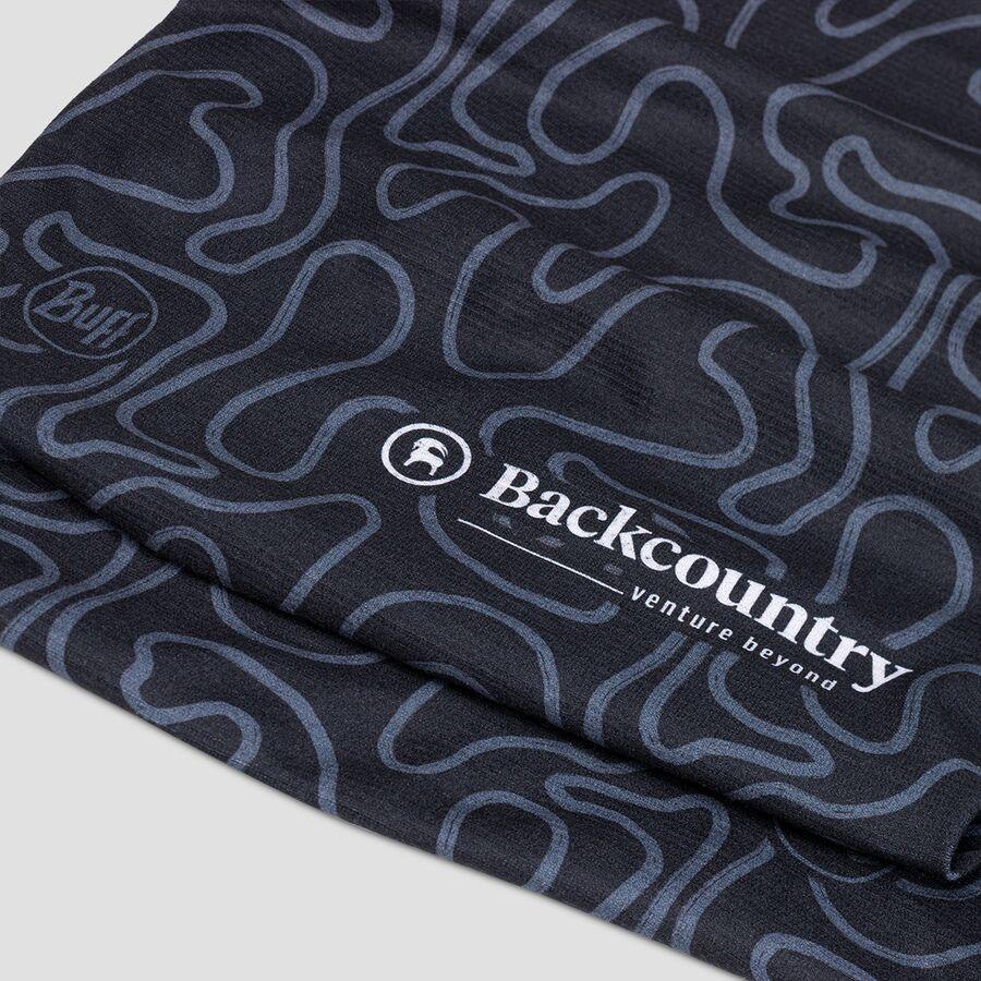 Backcountry X Buff Topo Scribble UV Buff Black