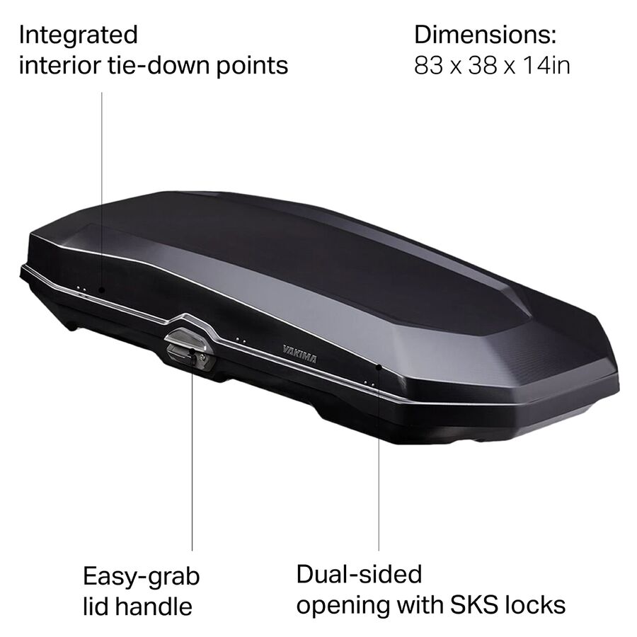 Yakima CBX 16 Cargo Box One Color