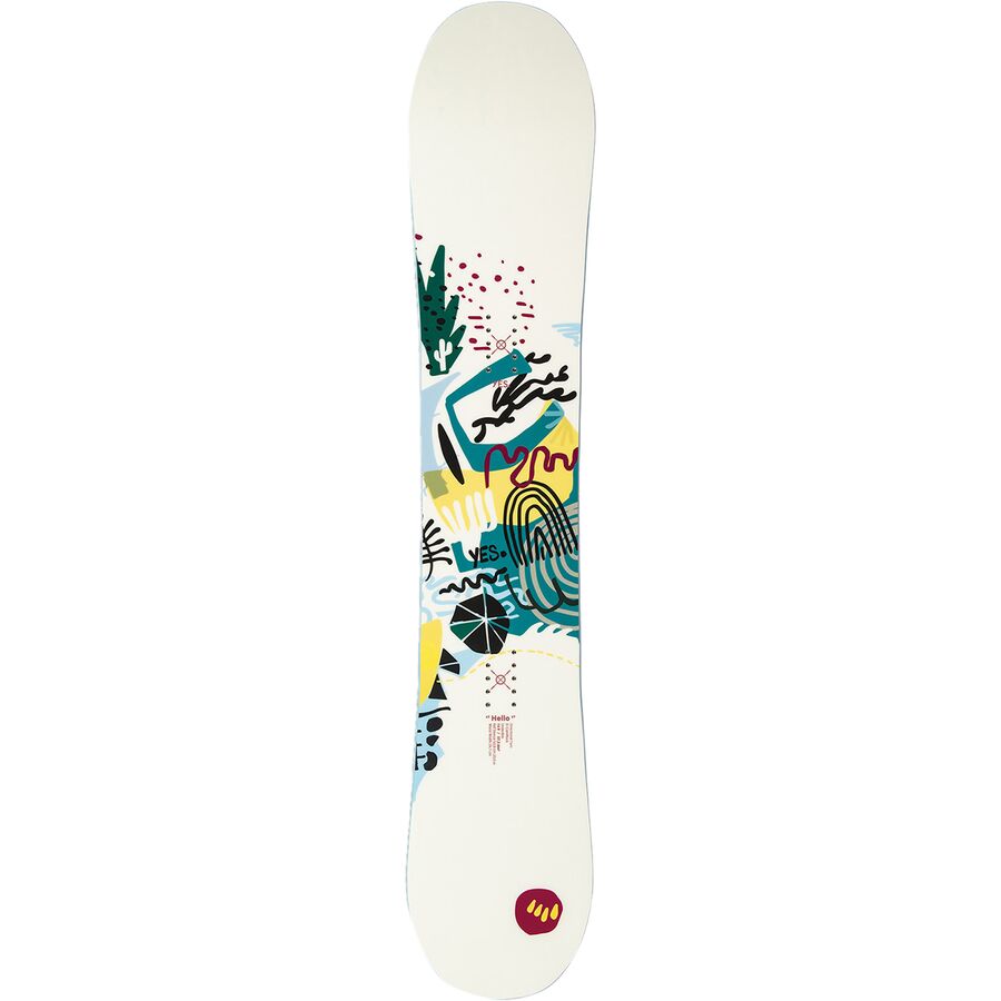 Yes. Hello Snowboard - 2025 - Women's White
