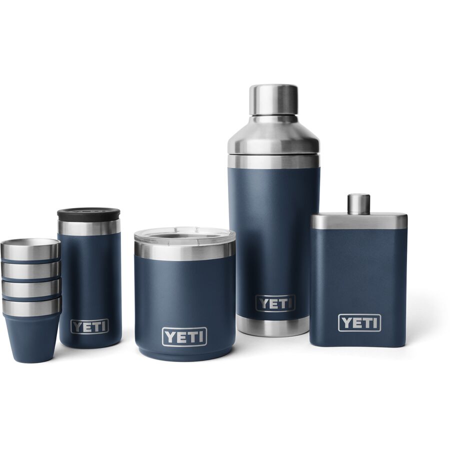 YETI Shot Glasses & Case Navy