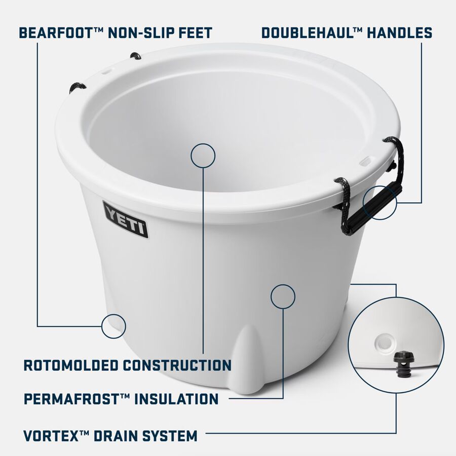 YETI Tank 85 Bucket White