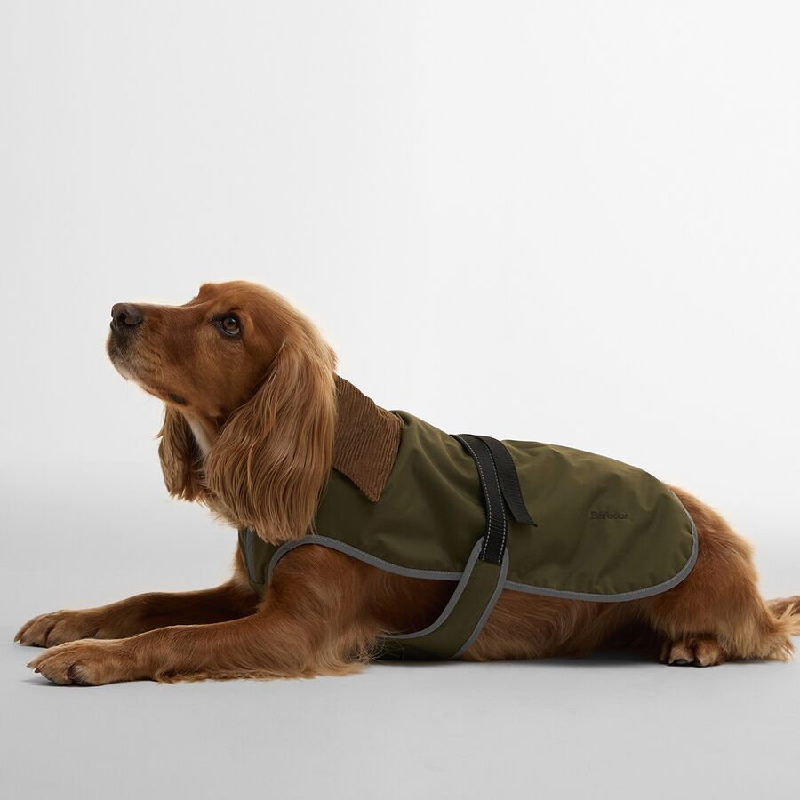 Barbour Monmouth Waterproof Dog Coat Olive2