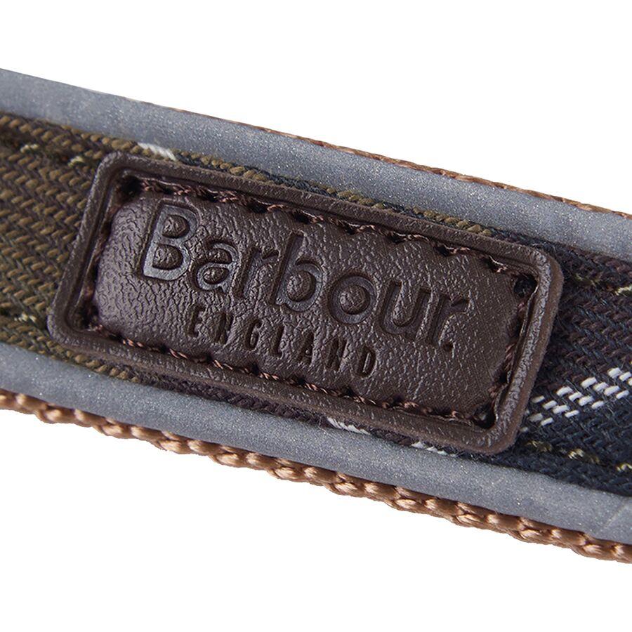 Barbour Reflective Tartan Dog Lead Classic Tartan