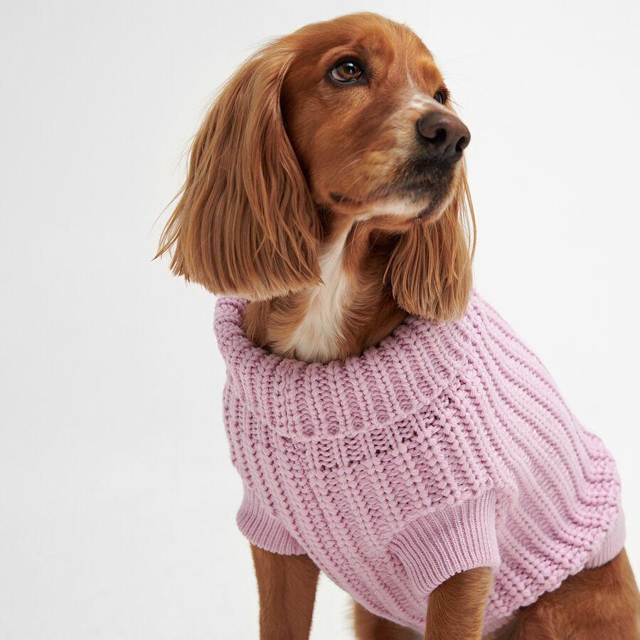 Barbour Saltburn Dog Jumper Lavender Haze