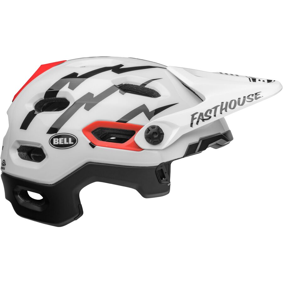 Bell Super DH Mips Helmet Fasthoue Matte/Gloss White/Black