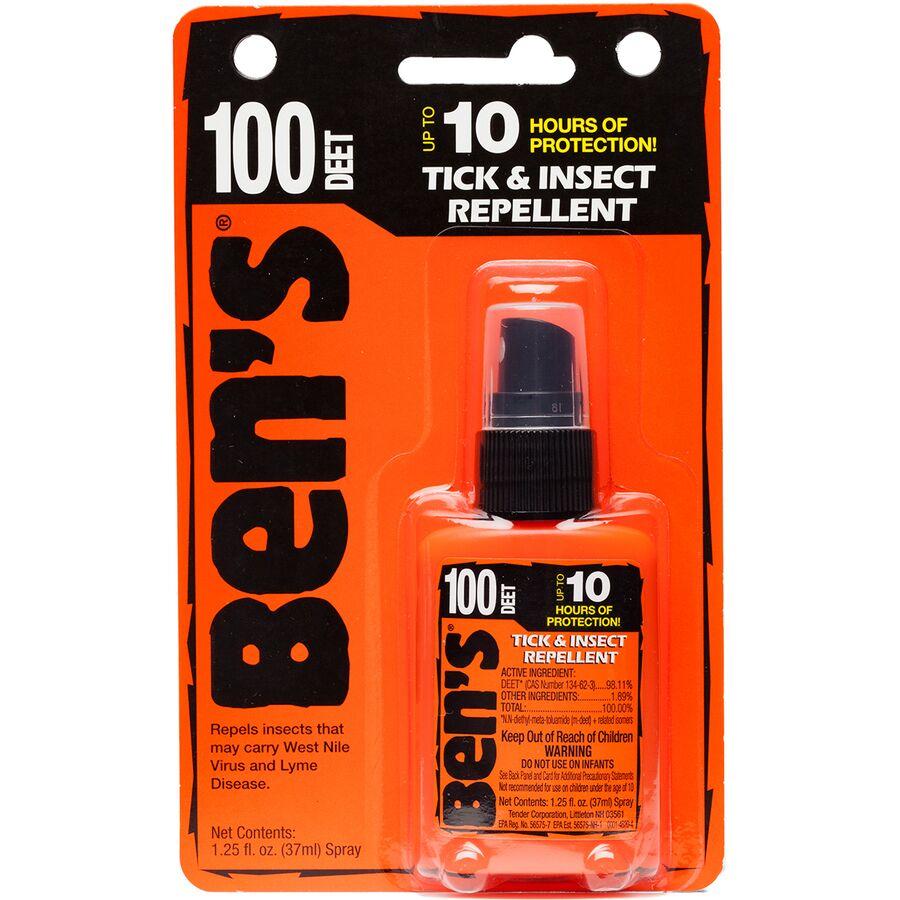 Ben's 100 Max Deet Tick & Insect Repellent 1.25oz Pump Spray One Color