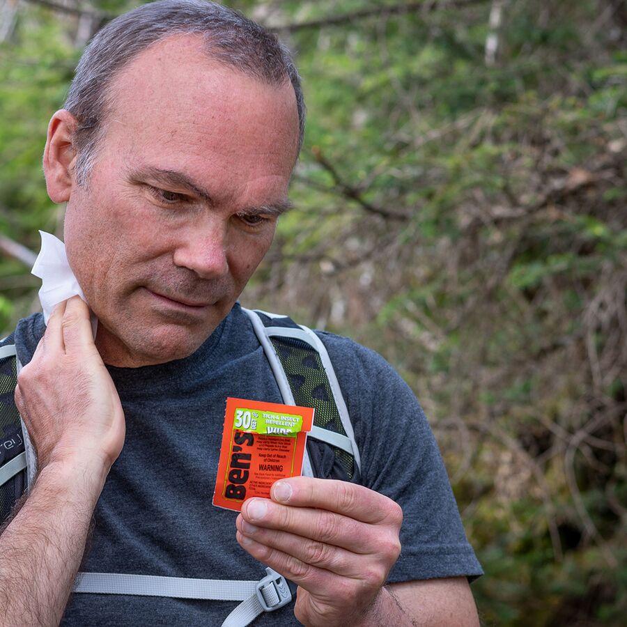 Ben's 30% Tick & Insect Repellent Wipes One Color